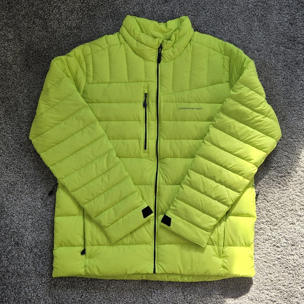 Obermeyer Men's Klaus Down Jacket NEW size XL and L